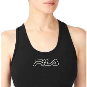 Fila Women's Bloom Logo Pullover Jersey Sports Bra